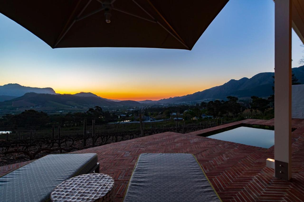 La Petite Ferme Hotel Franschhoek Buitenkant foto